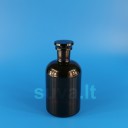 Siaurakaklis, rudo stiklo buteliukas su pritrintu kamščiu (250 ml)