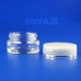 Skaidraus stiklo indelis kosmetikai LAURENCE (15 ml)