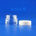 Skaidraus stiklo indelis kosmetikai OMBRETTO (5 ml)