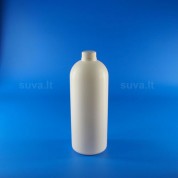 Butelis ONE, 1000 ml, baltas, su dangteliu