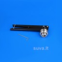 Įrankis 20 mm aliuminio gaubtelių užspaudimui